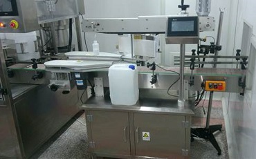 Hemodialysis Solution Labelling Machine