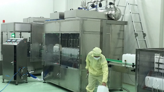Hemodialysis Solution Filling Machine